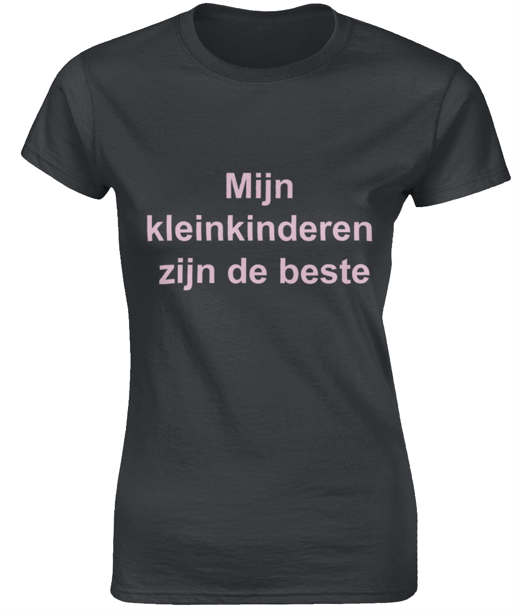 Ladies T-Shirt - Mijn kleinkinderen zijn de beste - Afbeelding 2