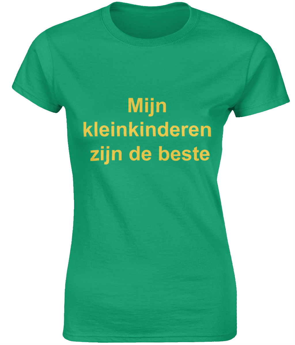 Ladies T-Shirt - Mijn kleinkinderen zijn de beste