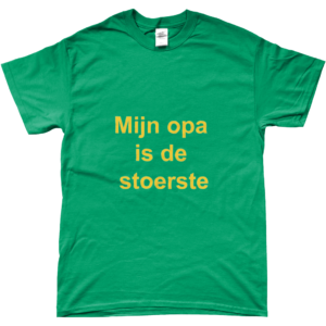T-Shirt Mijn opa is de stoerste