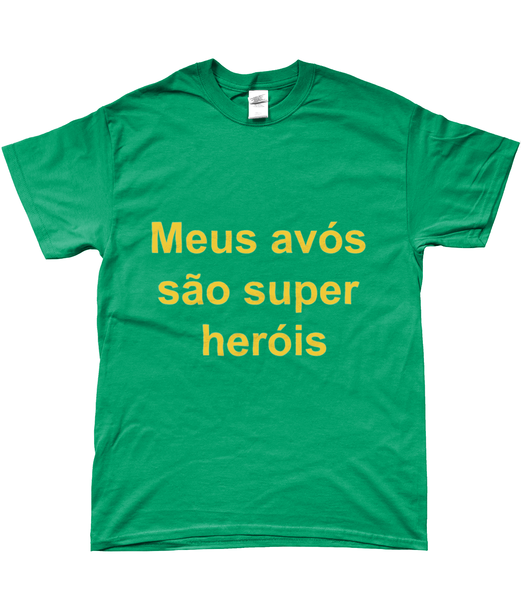 T-Shirt - Meus avós são super heróis